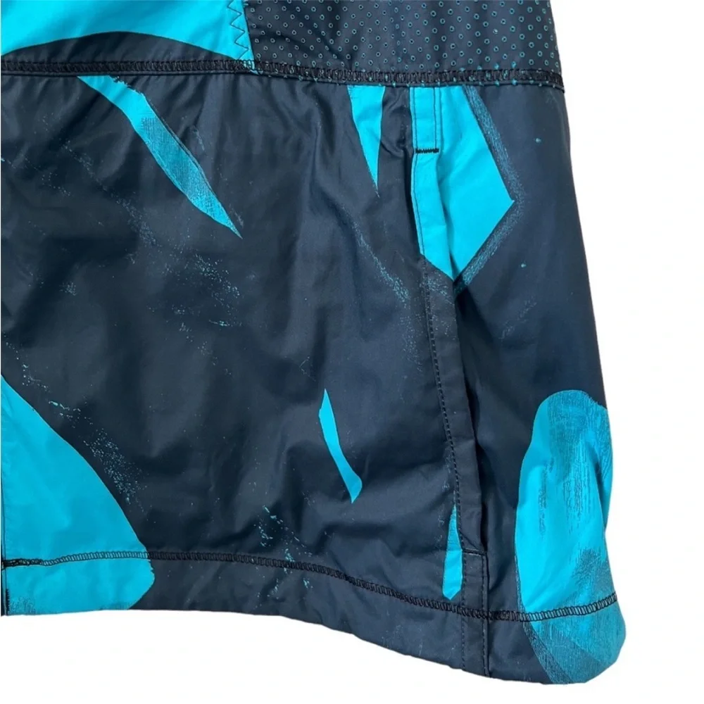 Lululemon Pack-It Vest Back Spin Stroke Peacock Blue Black  Size 10 W4H46S